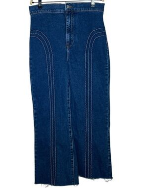Revice Rollergirl Wide Leg Size 32 Blue Jeans